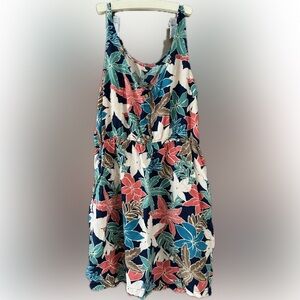 Beautiful Floral Sleeveless Dress